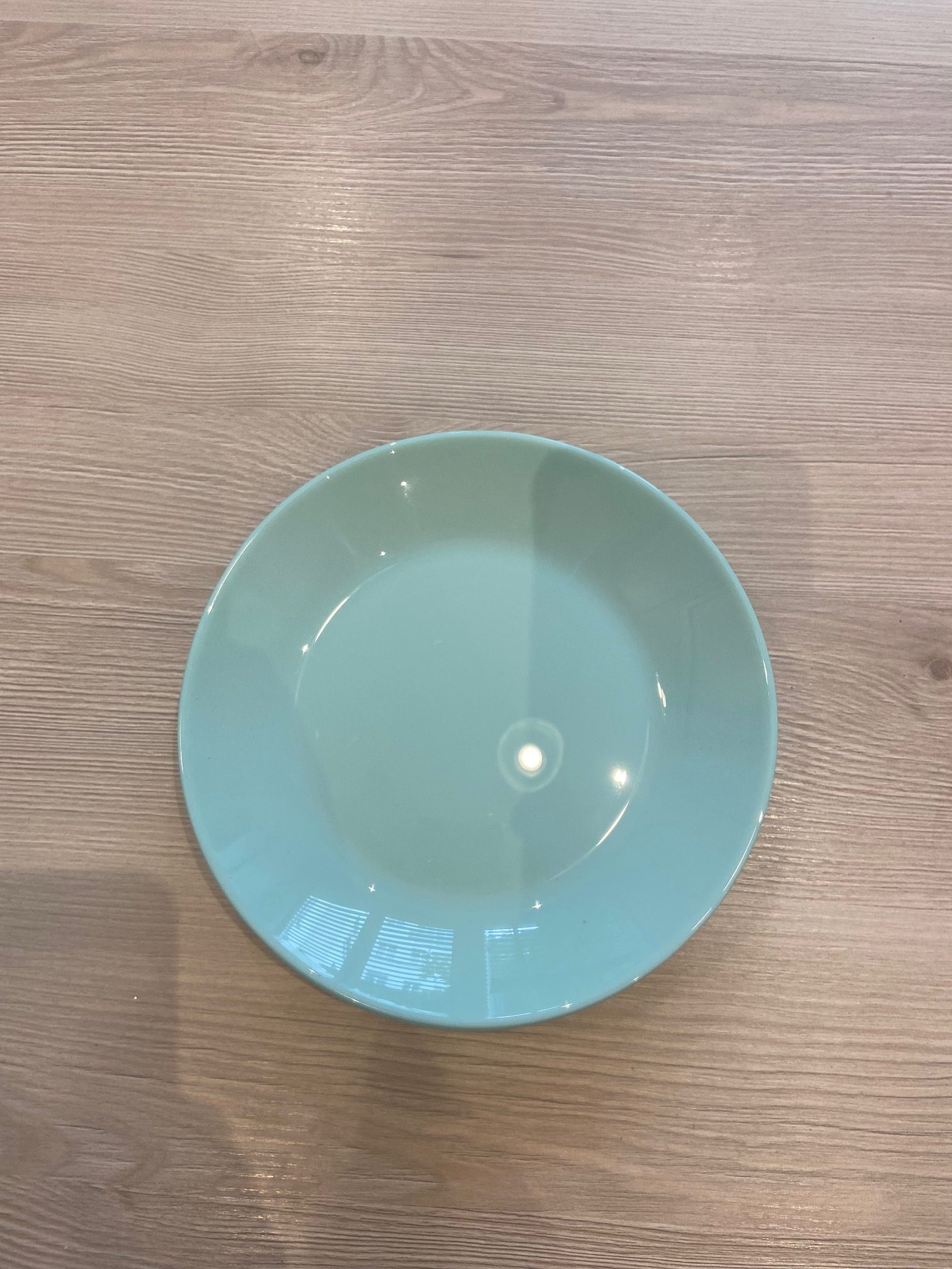 Assiette plate LIGNES en porcelaine blanche à motifs D 27cm